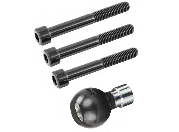 RAM Mount Motorcycle Handlebar Clamp Base | with M8 Bolts 